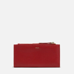 Carteira Vermelha Couro Média ARZ