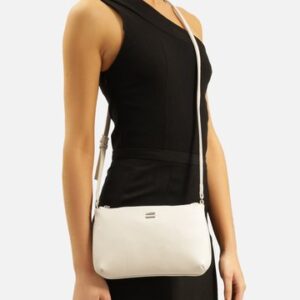 Bolsa Tiracolo Off-White Morgana Pequena