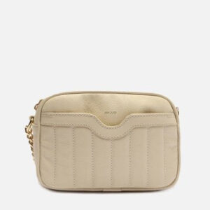 Bolsa Tiracolo Off-White Couro Francine Pequena Panacota