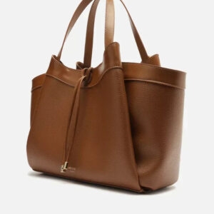 Bolsa Tote Marrom Grande Bag Charm