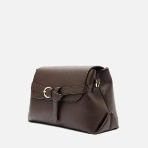 Bolsa Tiracolo Marrom Média