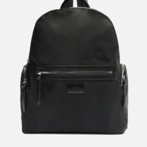 Mochila Nylon Grande Preta